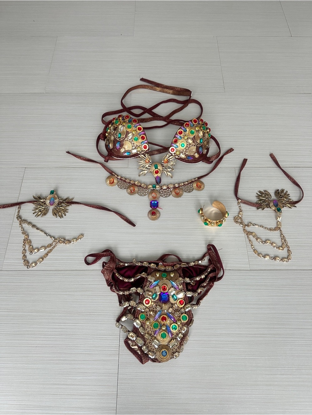 Trinidad Spirit Mas Carnival Festival Costume